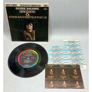 George Shearing Here and Now Mini Jukebox 7" Vinyl LP 33 RPM Capitol SU-2372